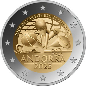 2 евро Андора 2025 (2 фото из 3)