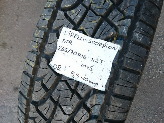 265 70 R16 1tk Pirelli Scorpion ATR