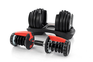 Reguleeritav hantel 24 kg (15 raskusastet) (3 foto / 10)