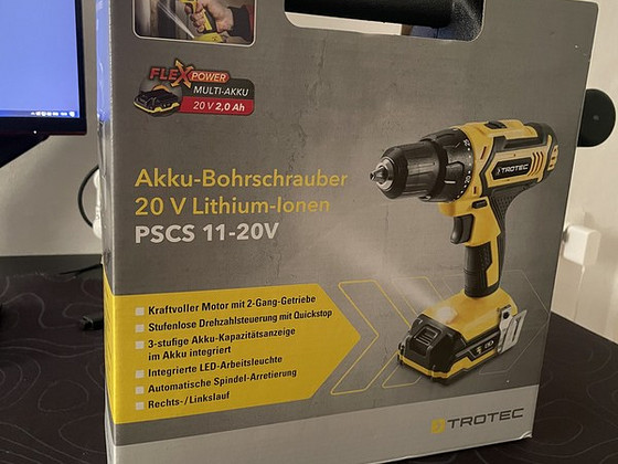 Akukruvikeeraja - trell Trotec PSCS 11-20V