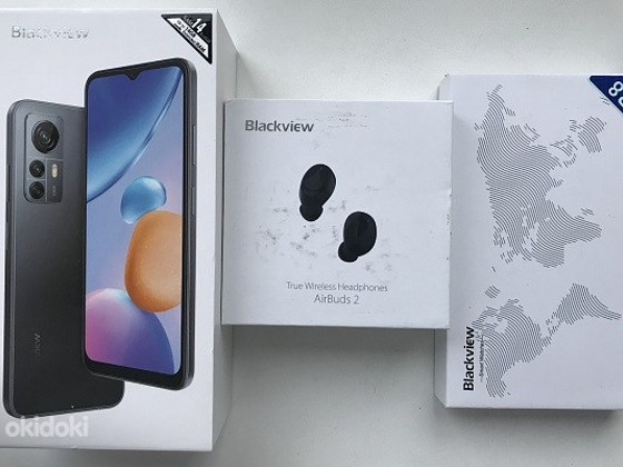 Blackview A85, AirBuds 2 TWS Bluetooth 5, R8 Smart Watc