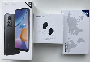 Blackview A85, AirBuds 2 TWS Bluetooth 5, R8 Smart Watc (1 foto / 8)