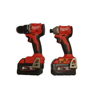 Аккумуляторные дрели Milwaukee M18 BLCPP2A + чемодан (4 фото из 5)