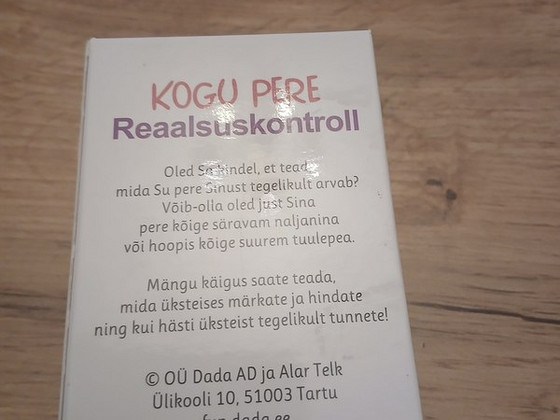 Reaalsuskontroll