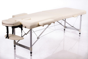 Kokkupandav massaažilaud RESTPRO® ALU 2 (M) Cream (1 foto / 10)