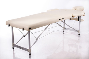 Kokkupandav massaažilaud RESTPRO® ALU 2 (M) Cream (2 foto / 10)