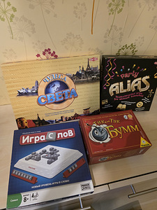 Настольные игры Alias, TikTak Bumm, Чудеса света, Игра слов (1 фото из 1)