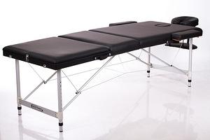 Kokkupandav massaažilaud RESTPRO® ALU 3 Black (2 foto / 10)