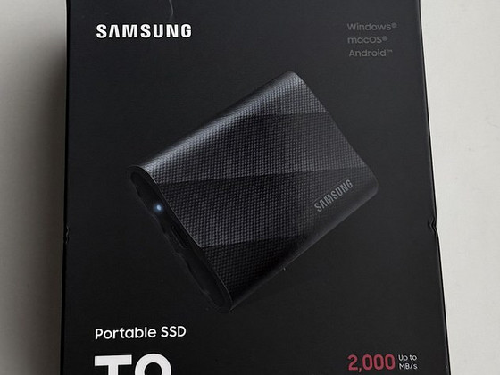 Samsung SSD T9 4TB USB 3.2 Gen 2, Black