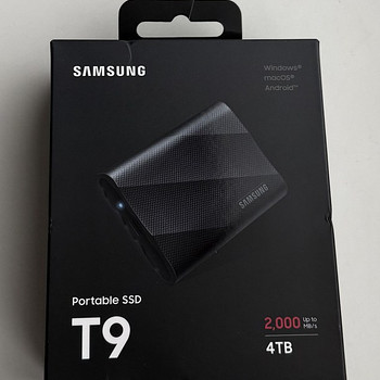 Samsung SSD T9 4TB USB 3.2 Gen 2, Black