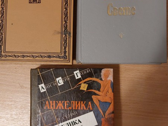 АНН и СЕРЖ ГОЛОН книги из сериала "Анжелика"