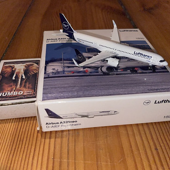 Lufthansa Airbus A321 neo 1:500 herpa Forchheim
