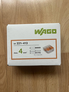 Клеммы Wago 221-413 (4 фото из 4)