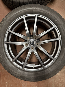19" Mercedes-Benz EQE ja GLC veljed 5x112 + 235/55/19 m+s (2 foto / 10)