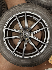 19" Mercedes-Benz EQE ja GLC veljed 5x112 + 235/55/19 m+s (4 foto / 10)