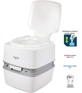 Kaasaskantav tualett Thetford Porta Potti Qube 365 (1 foto / 10)