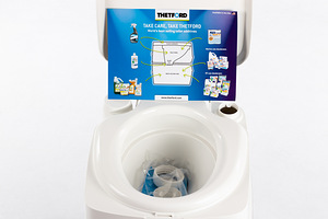 Kaasaskantav tualett Thetford Porta Potti Qube 365 (10 foto / 10)