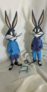 Bugs Bunny — коллекционная 3D-фигурка в худи и кедах (2 фото из 4)