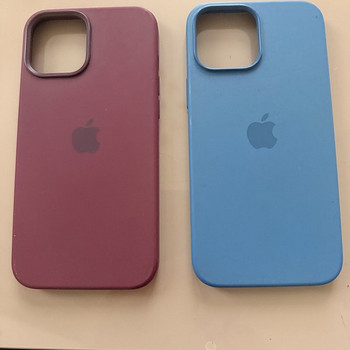 Оригинальный силиконовый чехол для iPhone 14 Pro Max