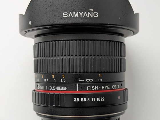 Samyang MF 8mm F/3.5 Fish-Eye CS II APS-C Canon EF