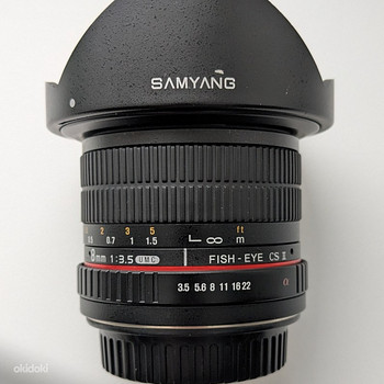 Samyang MF 8mm F/3.5 Fish-Eye CS II APS-C Canon EF