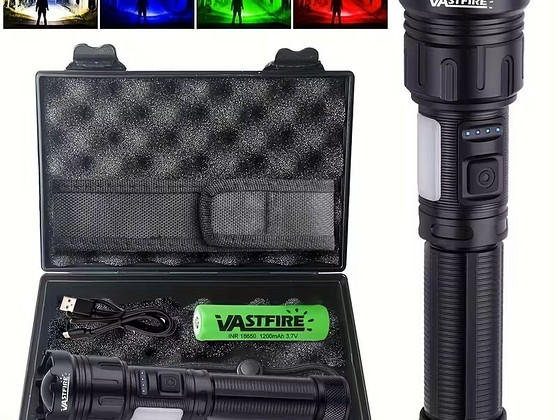Taskulamp VASTFIRE 4 valgusega