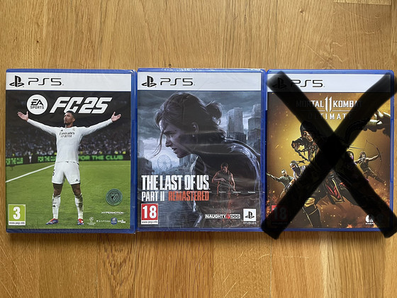 Sony PS5 mängud