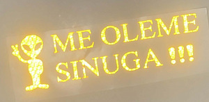 Lõikan sulle sinule sobiva helkuri või kirja/pildikese (10 foto / 10)