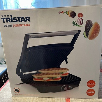 Kontaktgrill Tristar GR-2853 2000 W, uus
