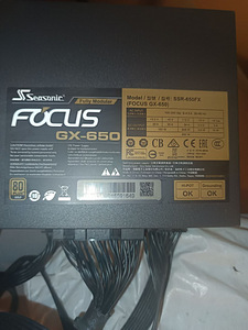Seasonic FOCUS GOLD SGX-650, 650 Вт (2 фото из 3)