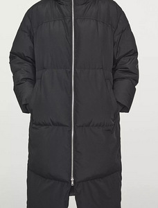 Massimo Dutti Kapuutsiga kunstkarusnahast mantel (2 foto / 4)