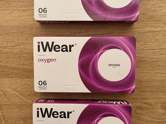IWear oxygen (BC8.6, DIA14.0, PWR-2.25) 1-kuulised läätsed