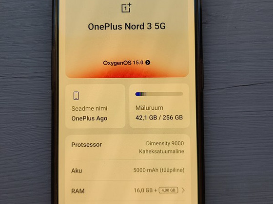 Müüa OnePlus Nord 3 5G