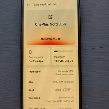 Müüa OnePlus Nord 3 5G