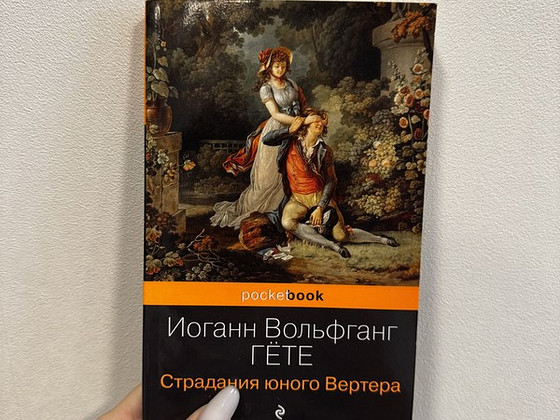 Книга «Страдания Юного Вертера» Иоганн Гёте