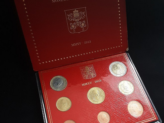 M: Vatican 2015 Euro mündikomplekt