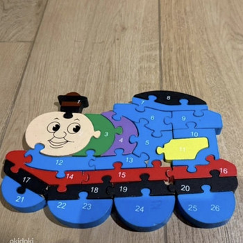 Деревянные пазлы 2 шт
