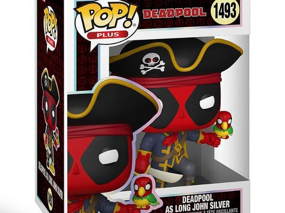 Фигурка Funko POP! Deadpool – Дэдпул в образе Лонг Джона Сильвера 10 см