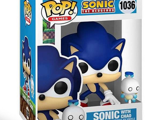 Фигурка Funko POP! Sonic – Соник с Чао 10 см
