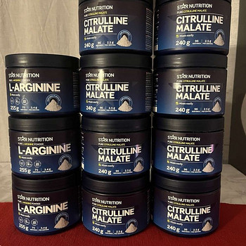 L-Arginine + citrulline malate Pump set
