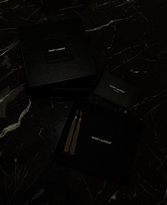 Серьги Saint Laurent (YSL cassandre tassel earrings) (1 фото из 3)