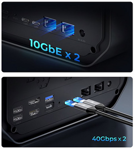 ORICO CF56 Pro CyberData Vault AI NAS with Hybrid Storage (2 foto / 3)