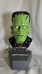 “Frankenstein” 3D büst (kollektsionäär) — läikiv, alusel (1 foto / 3)