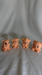 Loomade mini-figuuride komplekt (4 tk) — armas sisustus/kingitus (2 foto / 5)