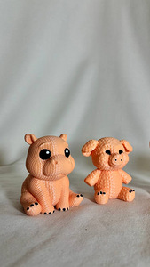 Loomade mini-figuuride komplekt (4 tk) — armas sisustus/kingitus (4 foto / 5)
