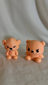 Loomade mini-figuuride komplekt (4 tk) — armas sisustus/kingitus (5 foto / 5)