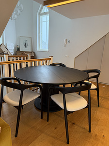 Söögilaud saarepuust, pikendatav (3 foto / 6)