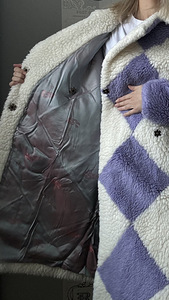 Looduslik lambavillast kasukas S/M/L (2 foto / 5)
