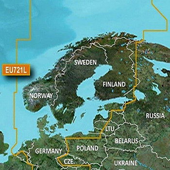 Garmin Bluechart G3 Vision Северная Европа VEU721L карта