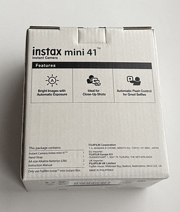 Fujifilm Instax Mini 41 , Black (2 фото из 4)